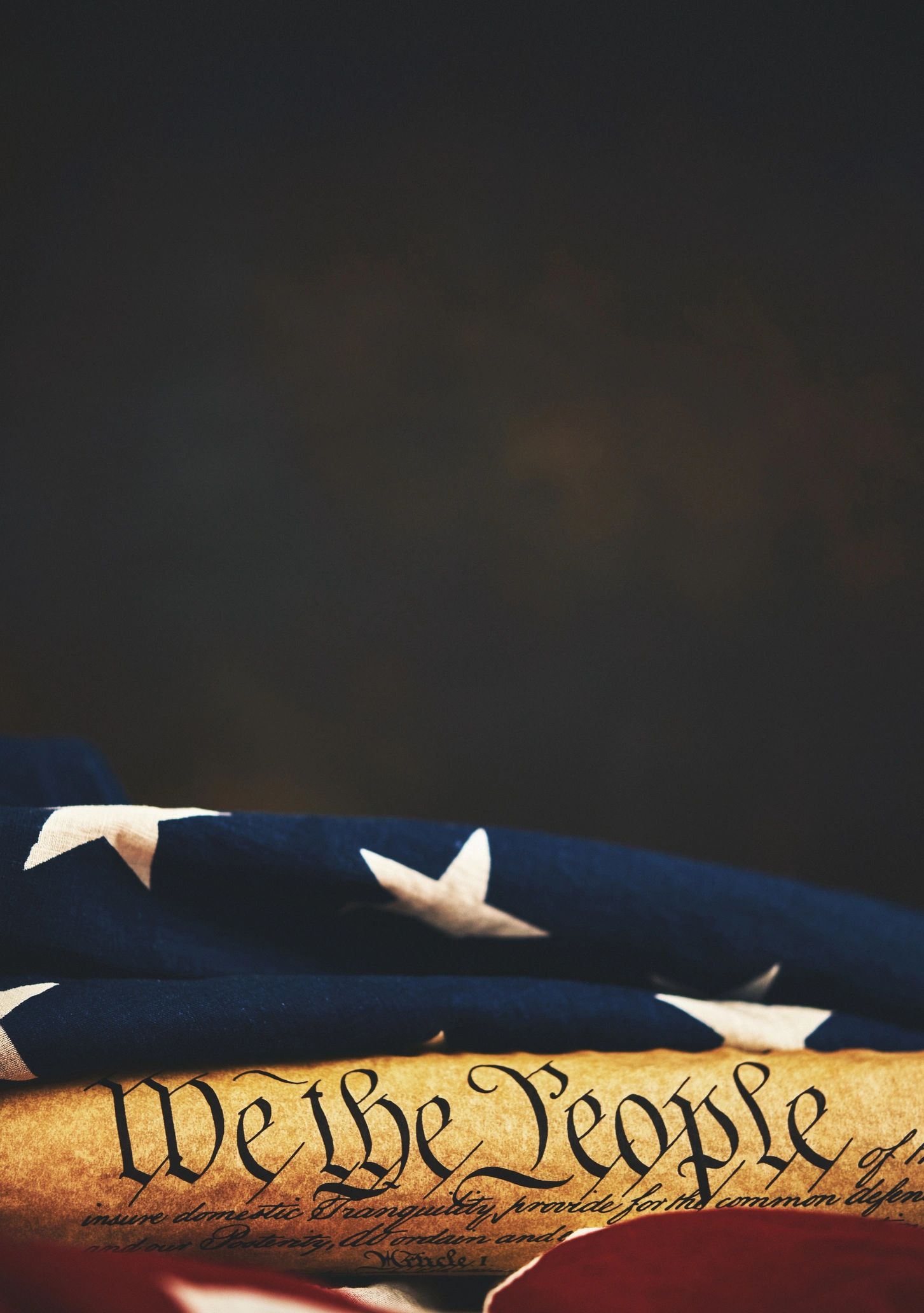 Historic United States Constitution document