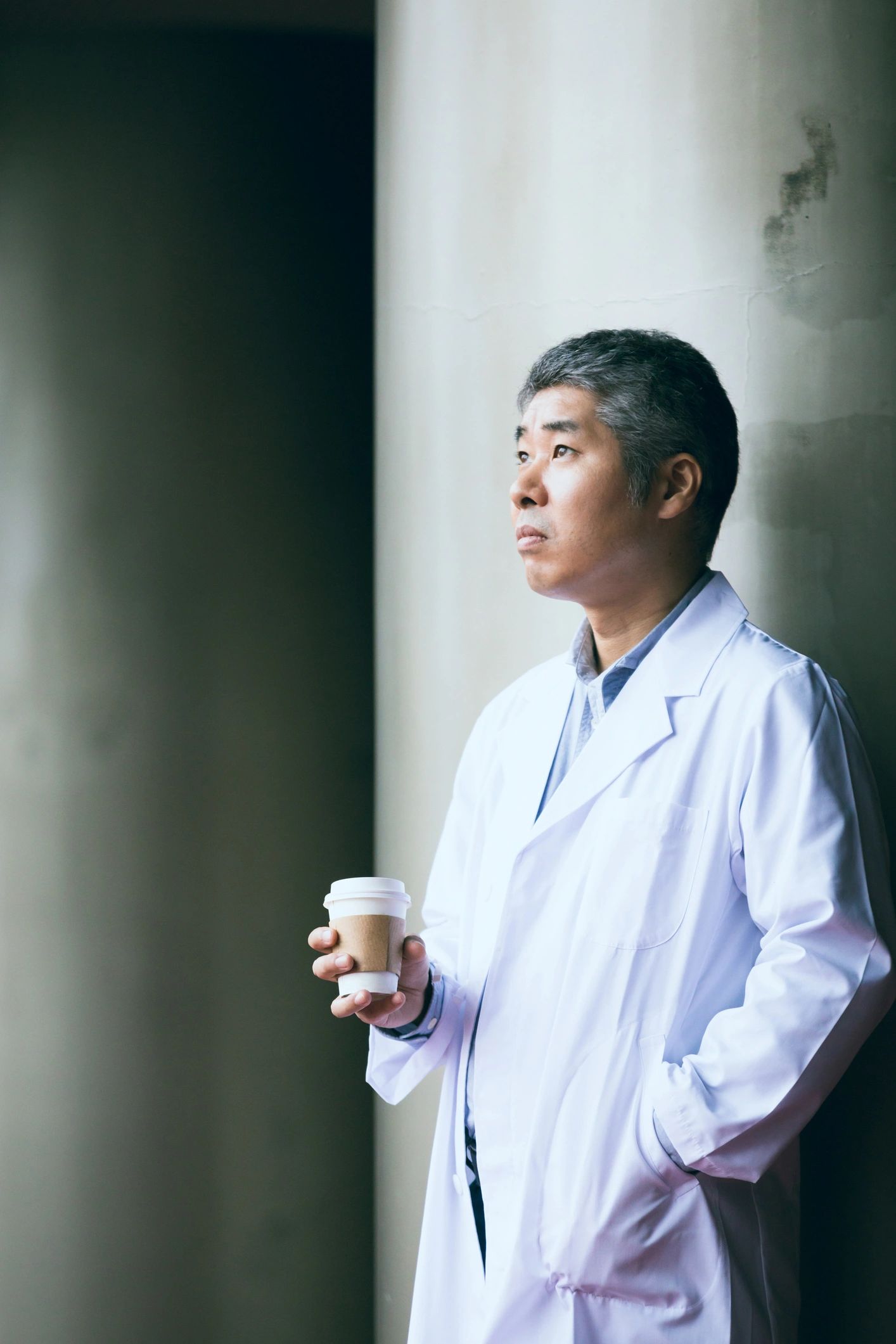Portrait of a scientist representing innovation biographies